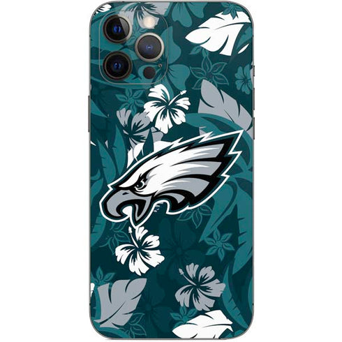 NFL Philadelphia Eagles Tropical Print iPhone 12 Pro Max Skin